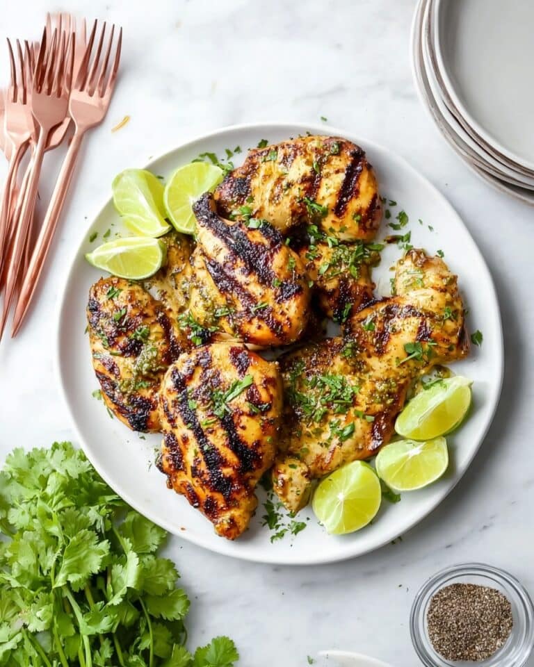 Cilantro Lime Chicken Thighs Recipe
