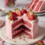 Small-batch Vegan Strawberry Cake Recipe