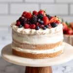 Gluten Free Berry Chantilly Cake Recipe