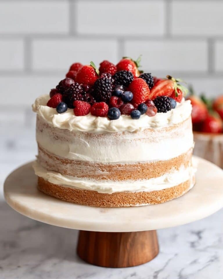 Gluten Free Berry Chantilly Cake Recipe