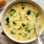 Instant Pot Broccoli Cheddar Soup Recipe