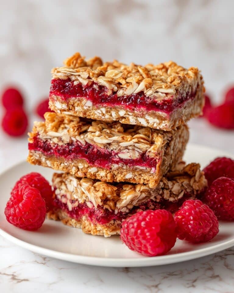 Healthy Raspberry Crumble Bars (Gluten-Free, Dairy-Free) Recipe
