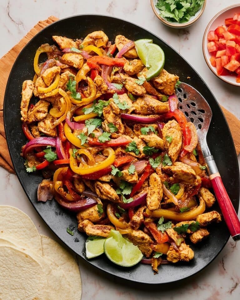 Sheet Pan Chicken Fajitas Recipe