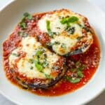 Healthy Air Fryer Eggplant Parmesan Recipe