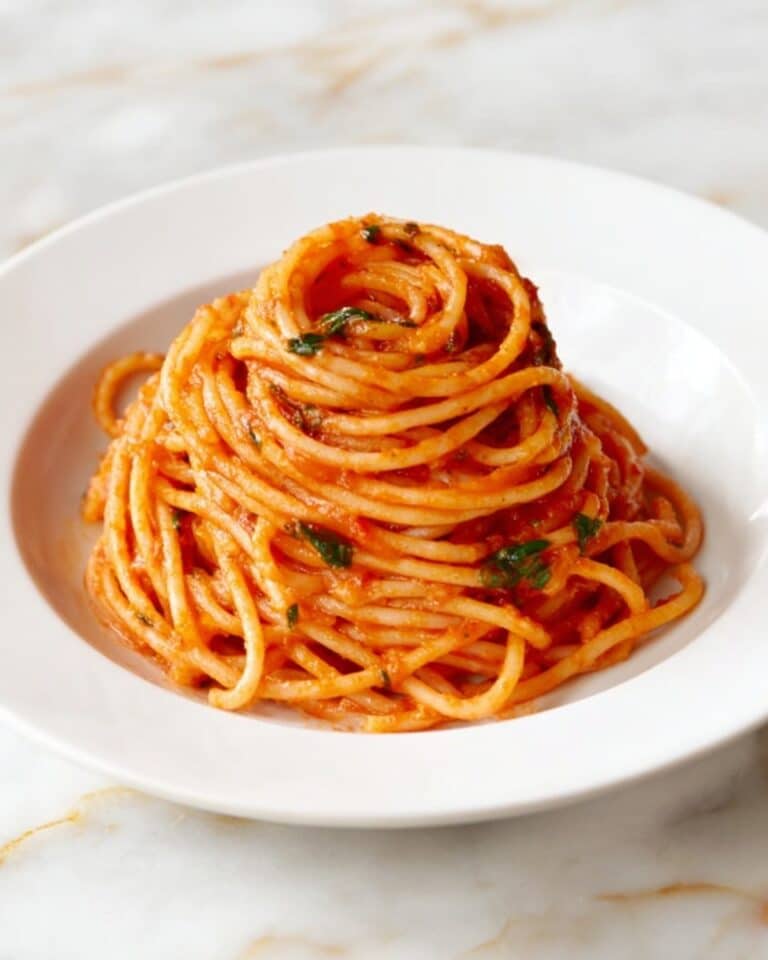 Creamy Cottage Cheese Tomato Basil Sauce Recipe