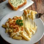 Cottage Cheese Alfredo Pasta Bake Recipe