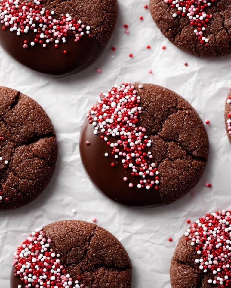 Chocolate Sugar Cookies with Chocolate Coating Recipe
