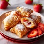 Air Fryer Strawberry Cheesecake Wontons Recipe