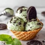 Mint Cookies & Cream Ice Cream Recipe