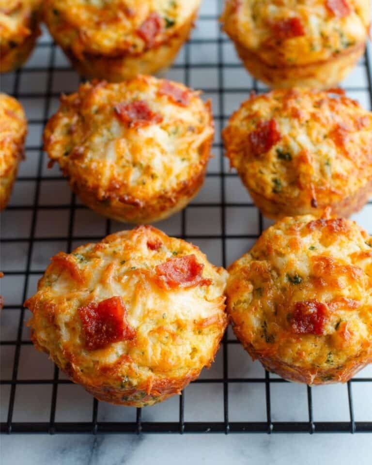 Veggie-Loaded Pizza Muffins Recipe
