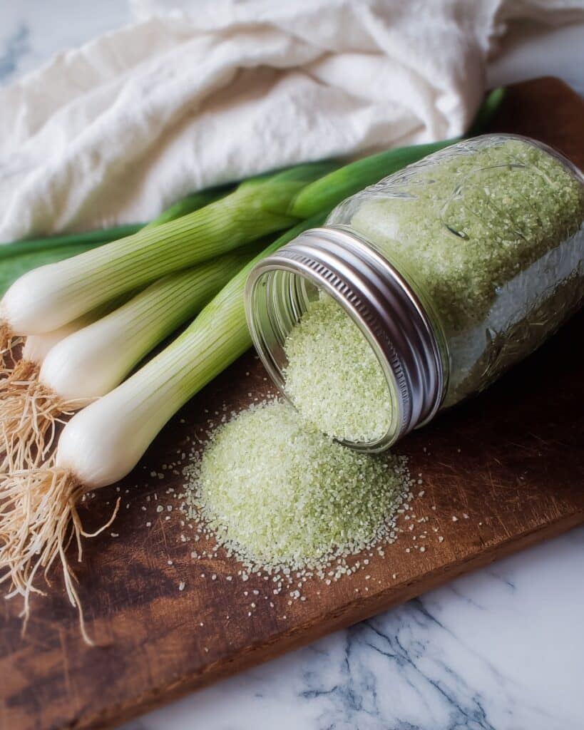 How to Make Green Onion Salt Recipe
