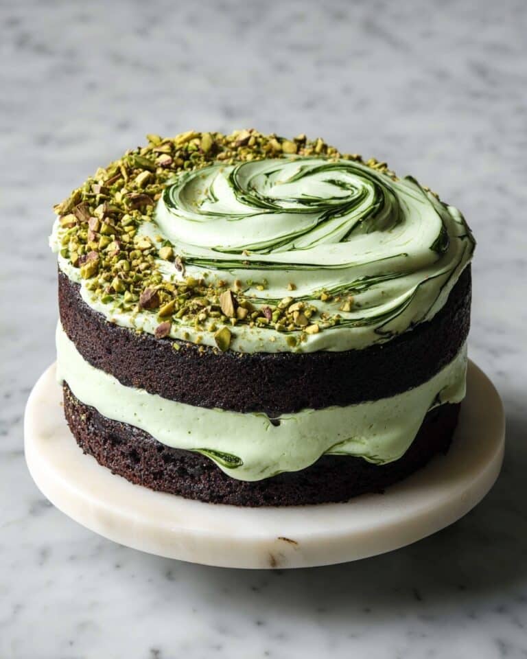 Chocolate Pistachio Cake Recipe