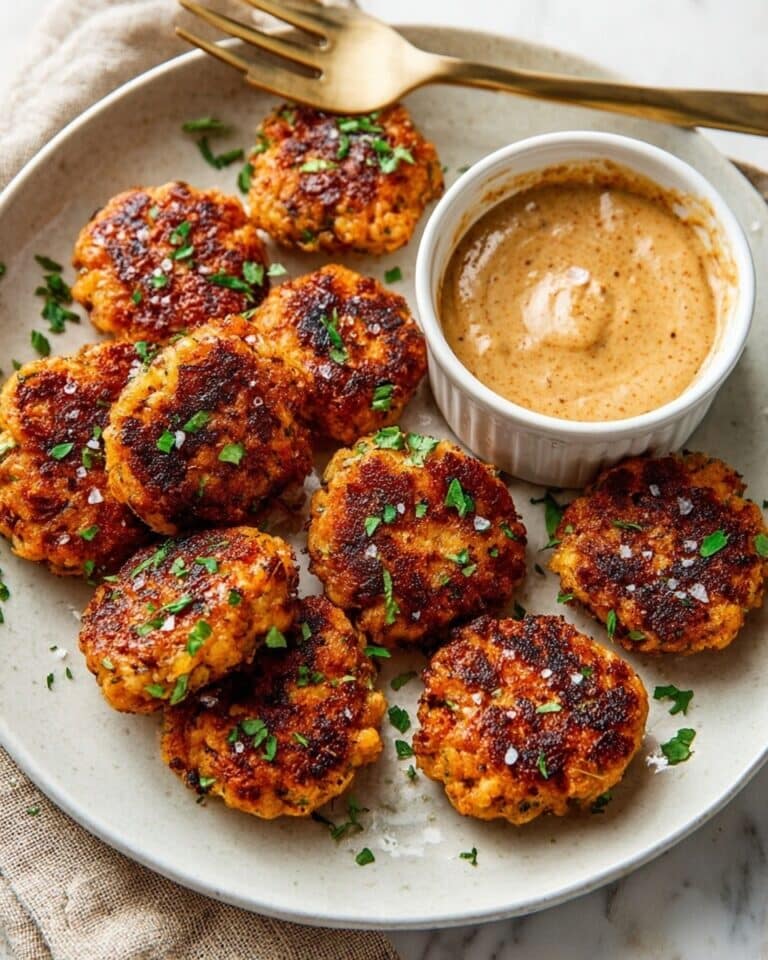 Crispy Pan Fried Salmon Croquettes with Remoulade Sauce Recipe