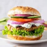 Greek Feta Turkey Burgers Recipe