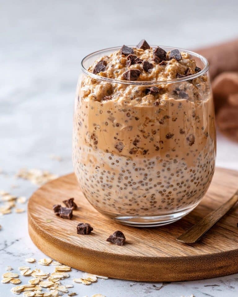 Cookie Dough Overnight Oats Recipe
