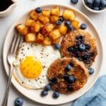 Maple Blueberry Turkey Sausage Breakfast Patties Recipe