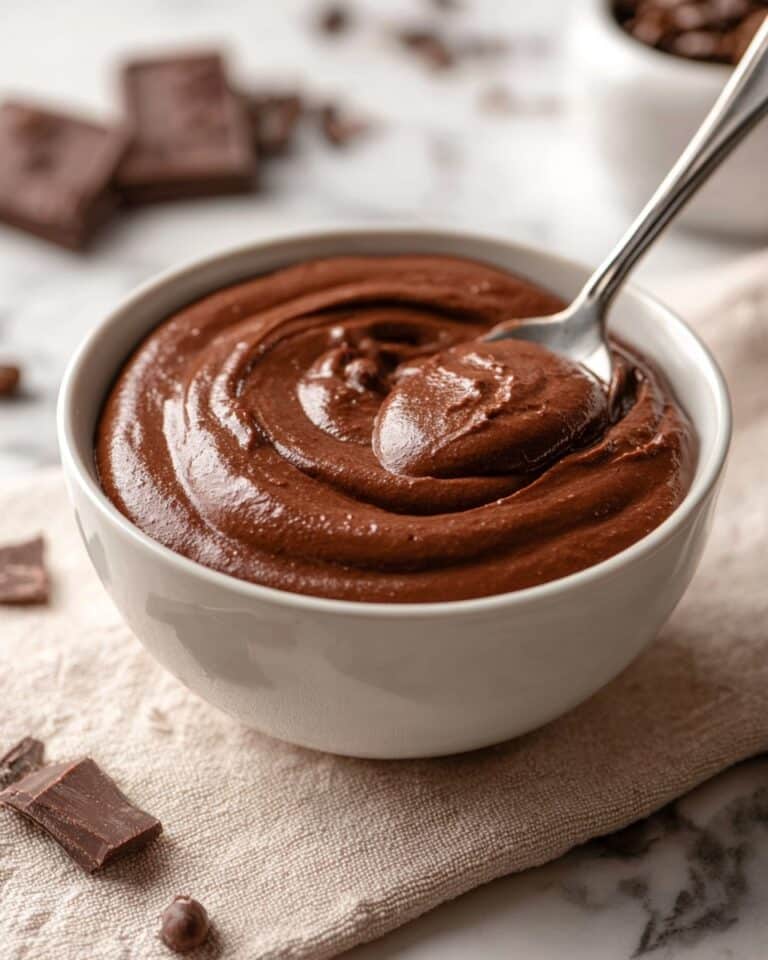 Cottage Cheese Chocolate Mousse (Easy High Protein Dessert) Recipe