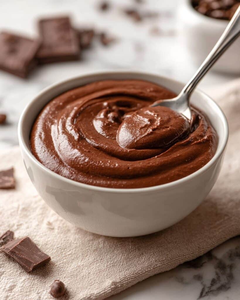 Cottage Cheese Chocolate Mousse (Easy High Protein Dessert) Recipe