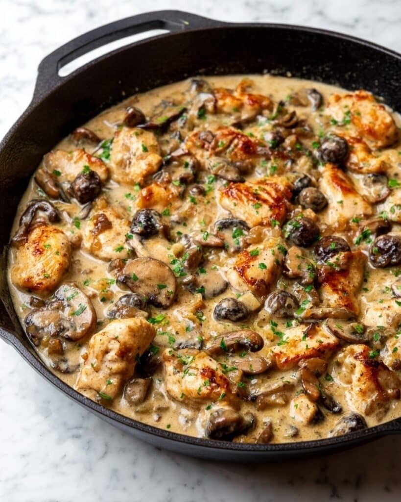 Creamy Chicken Stroganoff Recipe