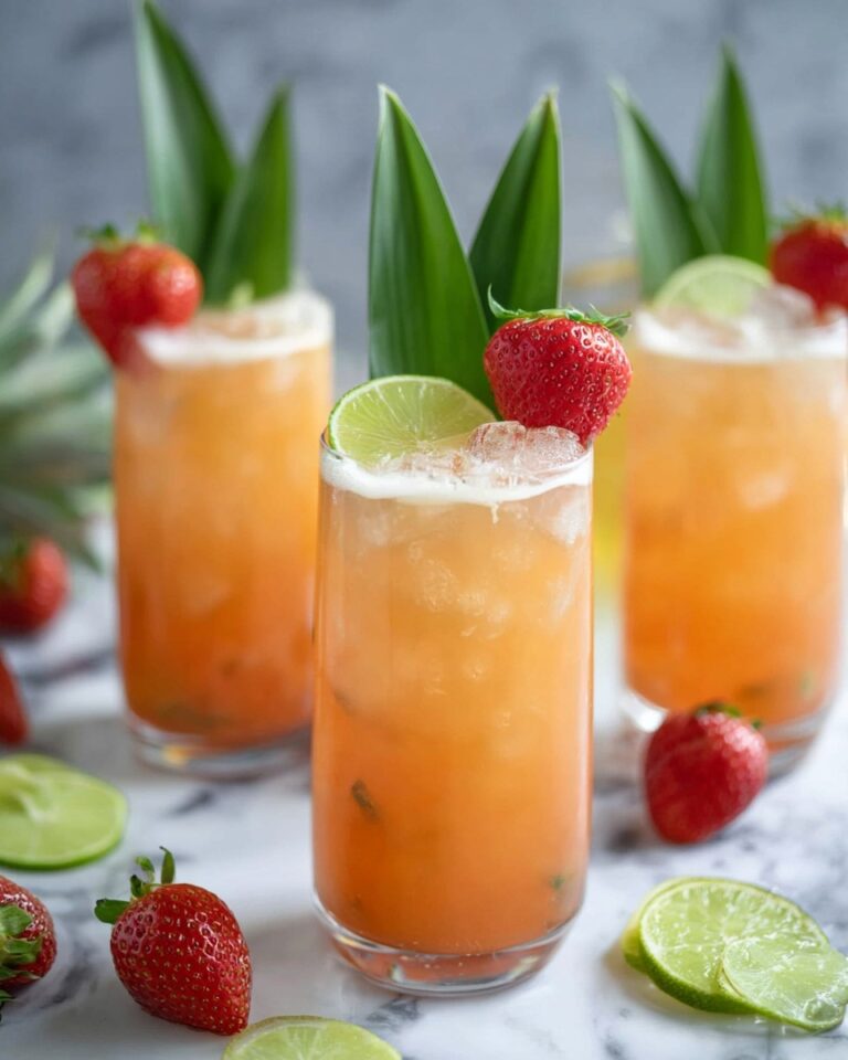 Pineapple Strawberry Agua Fresca Recipe
