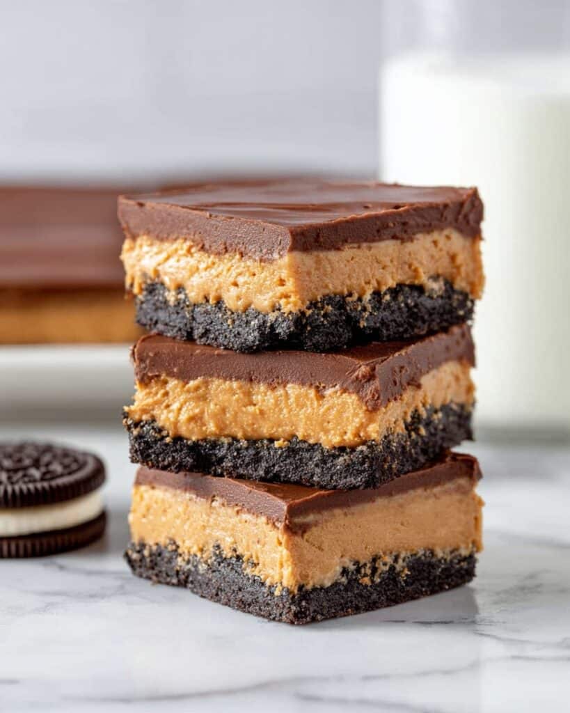 Oreo Peanut Butter Bars Recipe