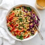 Thai Peanut Slaw (Paleo, Vegan) Recipe