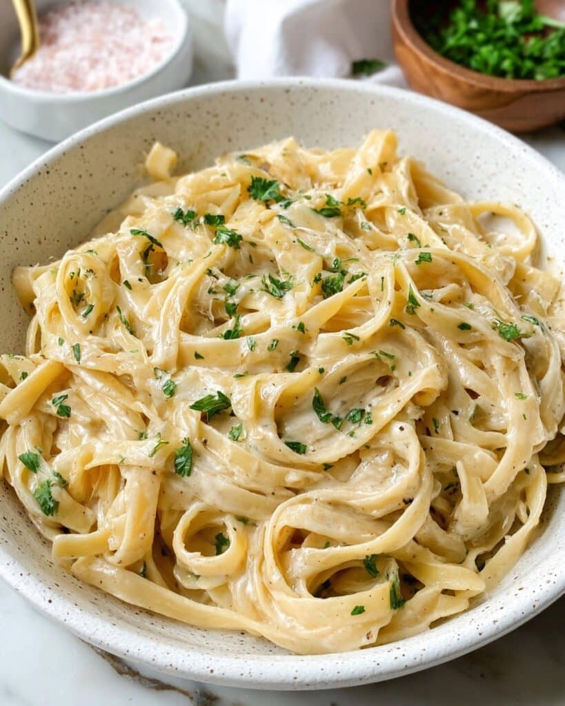Oat Milk Alfredo Pasta Recipe