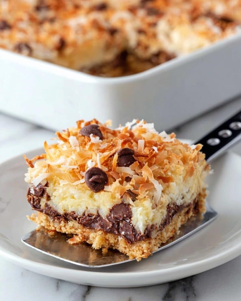 Coconut Chocolate Bars Recipe