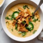 Vegan White Chili with Cashew Cream and Veggie Carnival Recipe
