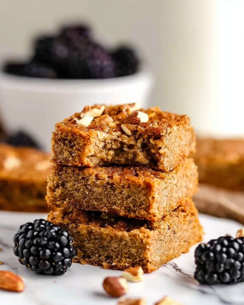Maple Cinnamon Oatmeal Breakfast Bars Recipe