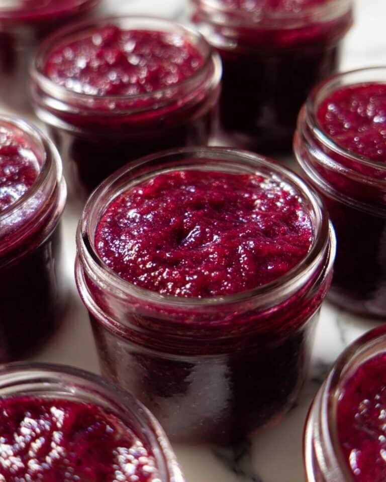 Blueberry Vanilla Applesauce Recipe