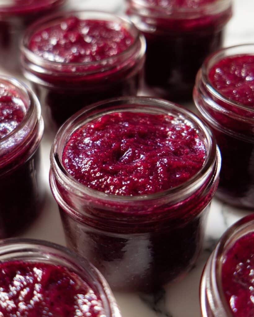 Blueberry Vanilla Applesauce Recipe