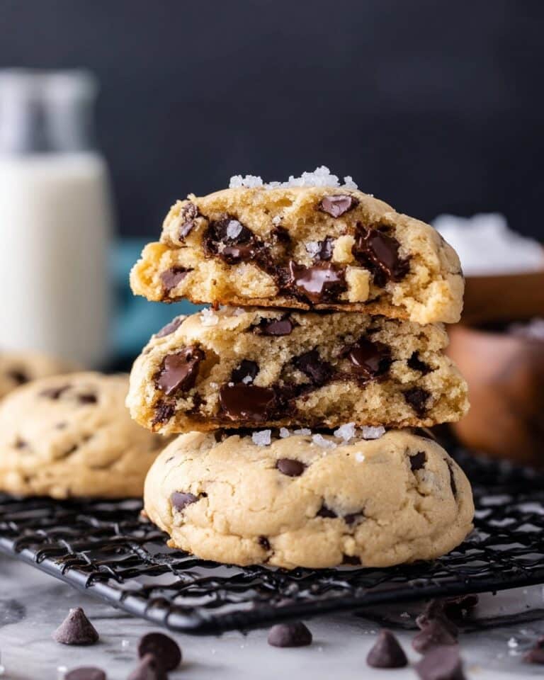 Vegan Chickpea Chocolate Chip Cookies Recipe