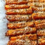 Crispy Parmesan Roasted Carrots Recipe