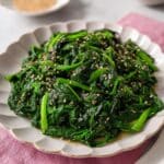 Korean Spinach Side Dish (Sigeumchi Namul) Recipe