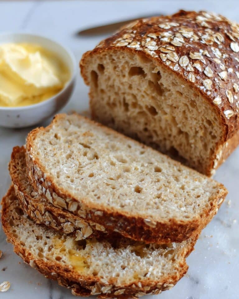Honey Oat Sourdough Bread Recipe