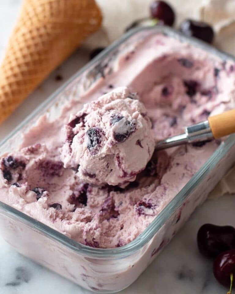 Black Cherry Chocolate Chip Ice Cream Recipe