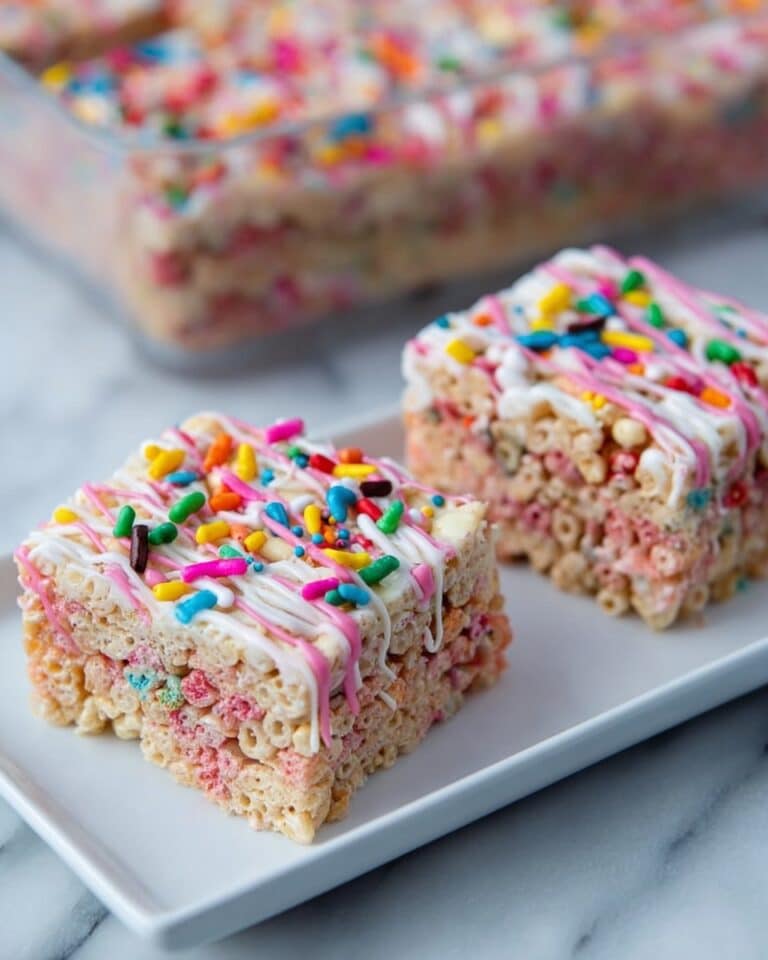 Circus Animal Cookie Rice Krispie Treats Recipe