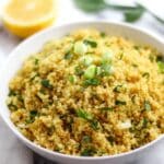 5-Ingredient Lemon Turmeric Quinoa Recipe