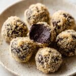 Chocolate Brownie Date Balls Recipe