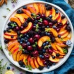 Summer Fruit Salad with Lemon Maple Thyme Dressing Recipe