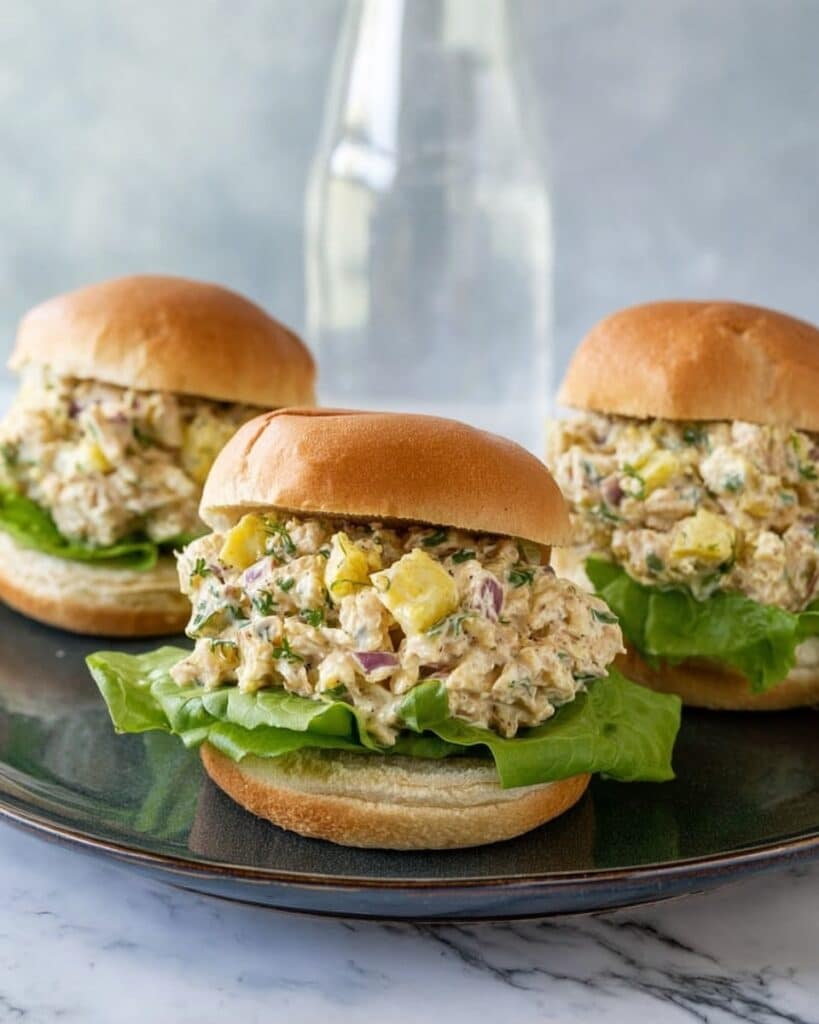 Pineapple Chicken Salad Sandwiches Recipe
