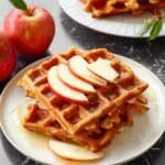 Easy Apple Waffles Recipe