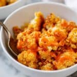 5-Ingredient Buffalo Cauliflower Quinoa Casserole Recipe
