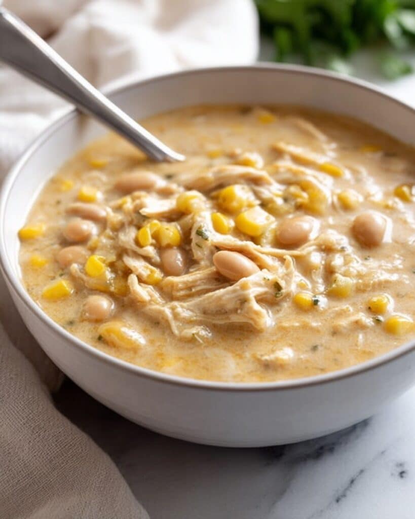 Creamy White Chicken Chili Recipe