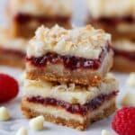 Raspberry Lemon Magic Cookie Bars Recipe
