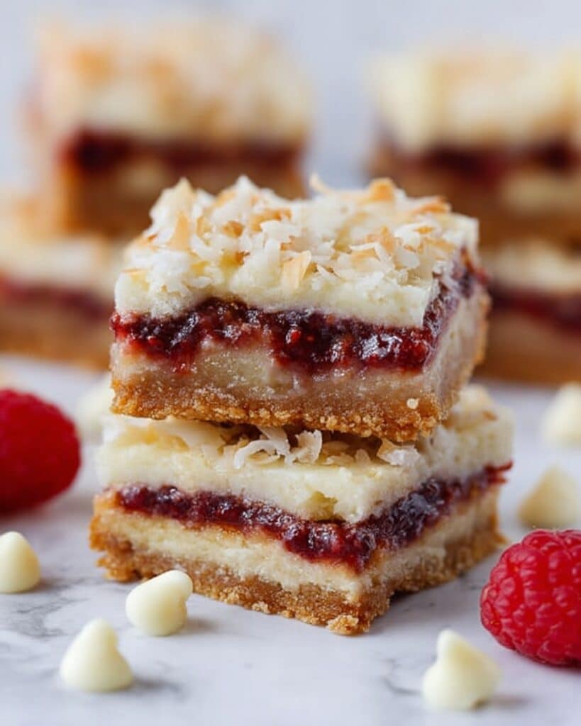 Raspberry Lemon Magic Cookie Bars Recipe