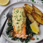 30-Minute Melt-In-Your-Mouth Crab Stuffed Salmon Recipe