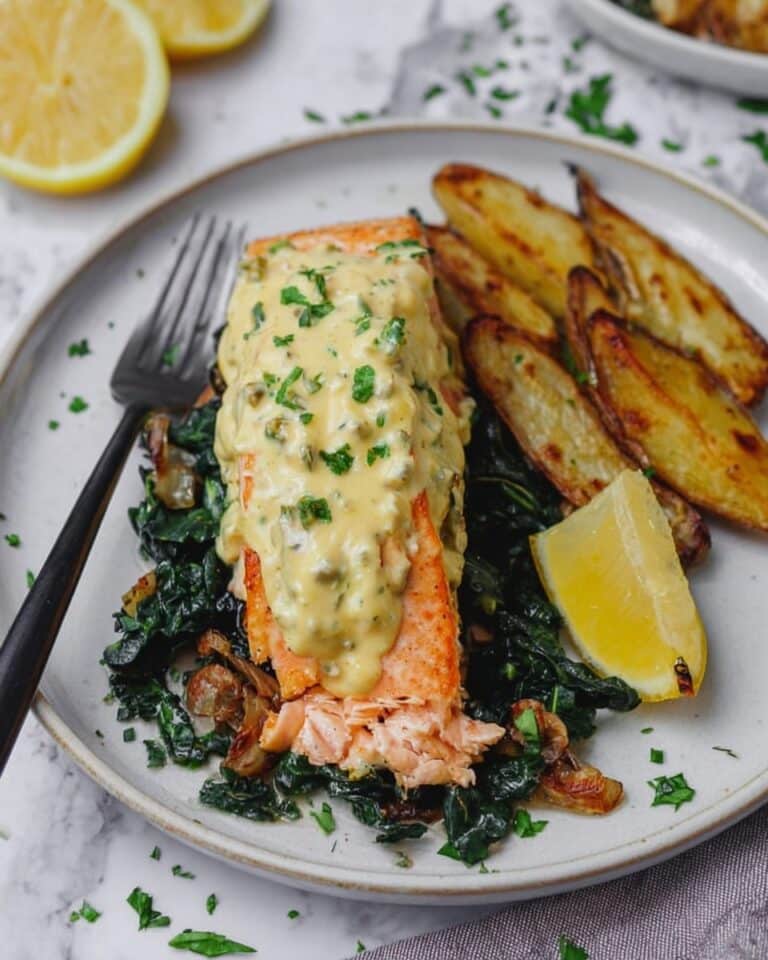 30-Minute Melt-In-Your-Mouth Crab Stuffed Salmon Recipe