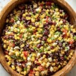 Black Bean and Corn Dip with Feta Recipe
